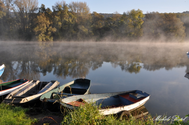 Bord de Seine en automne